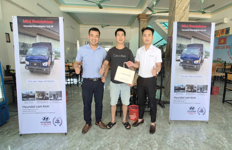 Mini roadshow Hyundai Lam Kinh