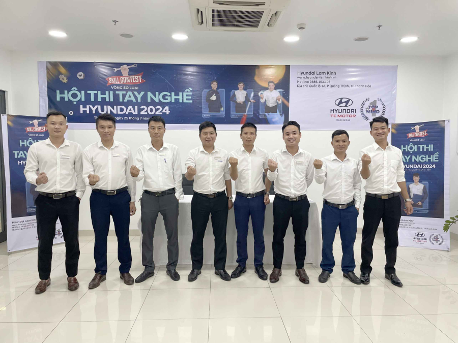 Hội thi tay nghề Hyundai Lam Kinh