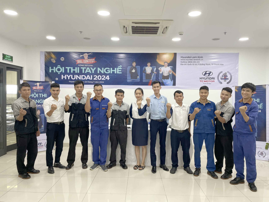 Hội thi tay nghề Hyundai Lam Kinh
