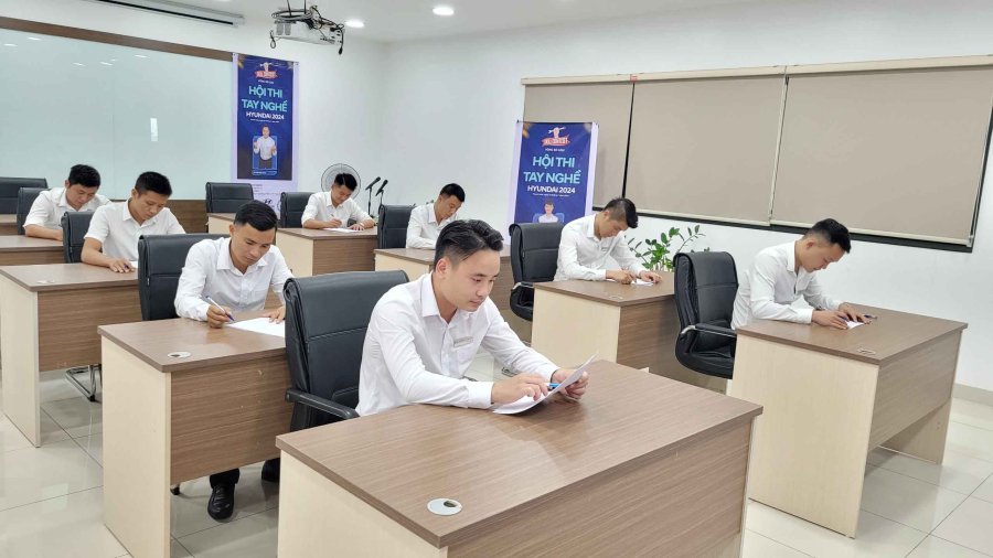 Hội thi tay nghề Hyundai Lam Kinh