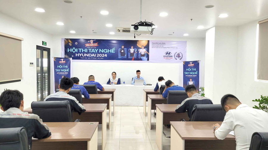 Hội thi tay nghề Hyundai Lam Kinh