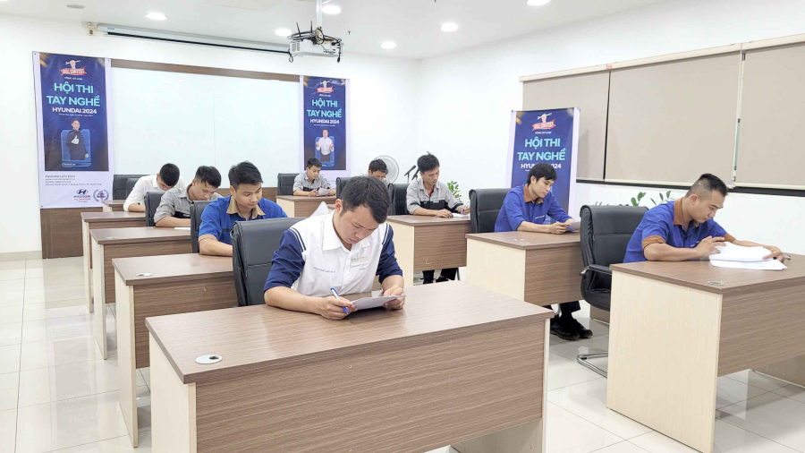 Hội thi tay nghề Hyundai Lam Kinh