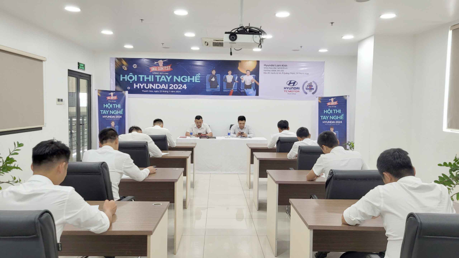 Hội thi tay nghề Hyundai Lam Kinh