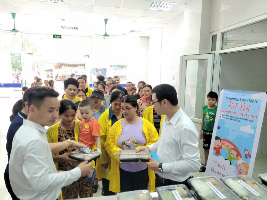 Chương trình tổ chức tại Bệnh viện Nhi Thanh Hóa