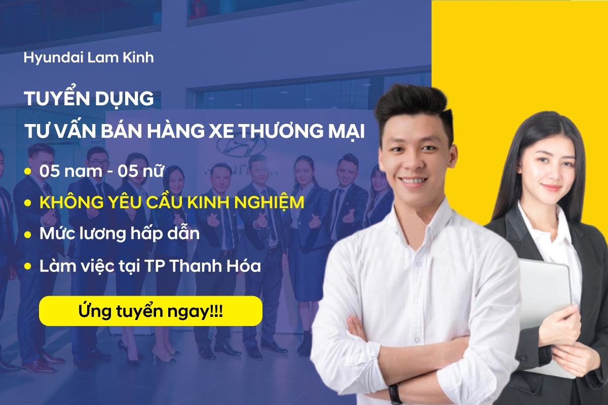 TUYỂN DỤNG TƯ VẤN BÁN HÀNG - KHÔNG YÊU CẦU KINH NGHIỆM